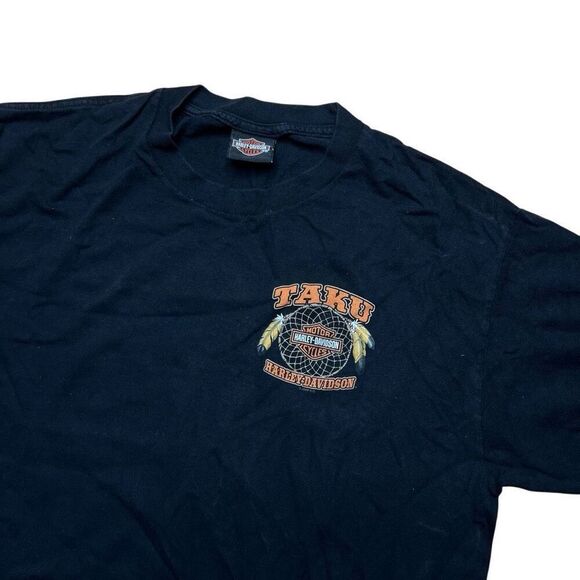 Harley Davidson T Shirt Alaska Large - Picture 4 of 5